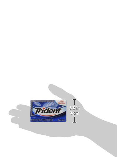 Trident Original Chewing Gum, 12 Pack (14 Pieces Each) {Imported from Canada}