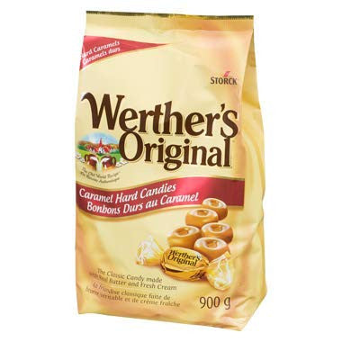 Werther's Original Caramel Hard Candies, 900g/31.75oz (Imported from Canada)