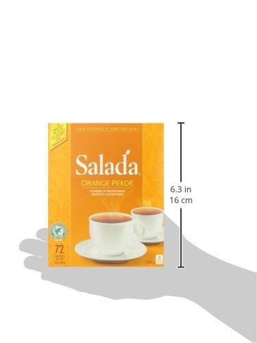 Salada Orange Pekoe Tea 72ct tea bags, (Imported from Canada)