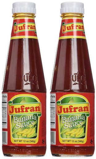 Jufran Banana Sauce Mild 340g/12 oz. (2 pack)  {Imported from Canada}