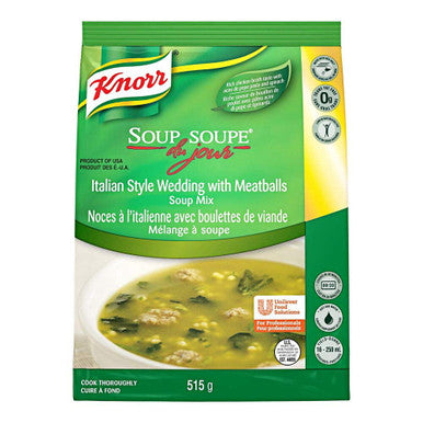 Knorr Soup du jour Italian Style Wedding with Meatballs soup mix, 515g/18.2 oz. {Imported from Canada}