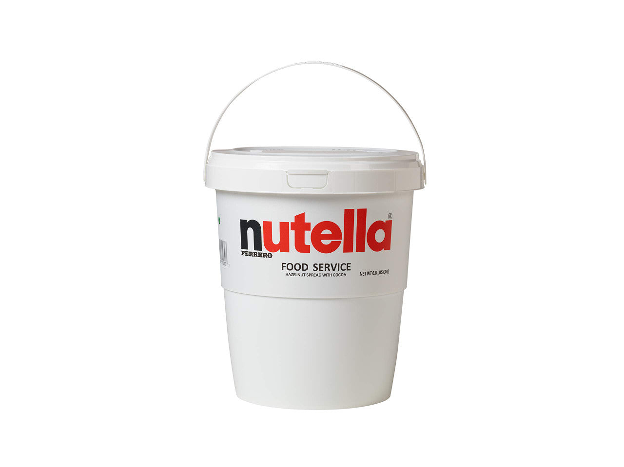 Nutella Chocolate Hazelnut Spread, Bulk Size for Food Service (3kg) 6.6 lb Tubs, 2pk {Imported from Canada}