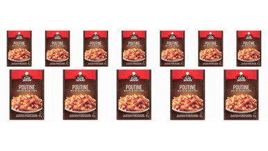 Club House Poutine Gravy Mix 42g/1.5 oz., (12 Pack) {Imported from Canada}