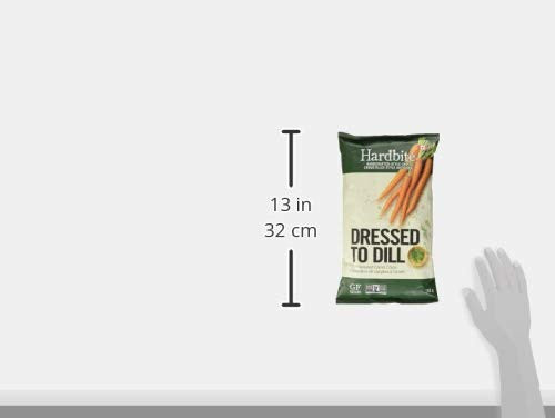 Hardbite Dill Flavoured Carrot Chips, 150g/5.3oz., {Imported from Canada}