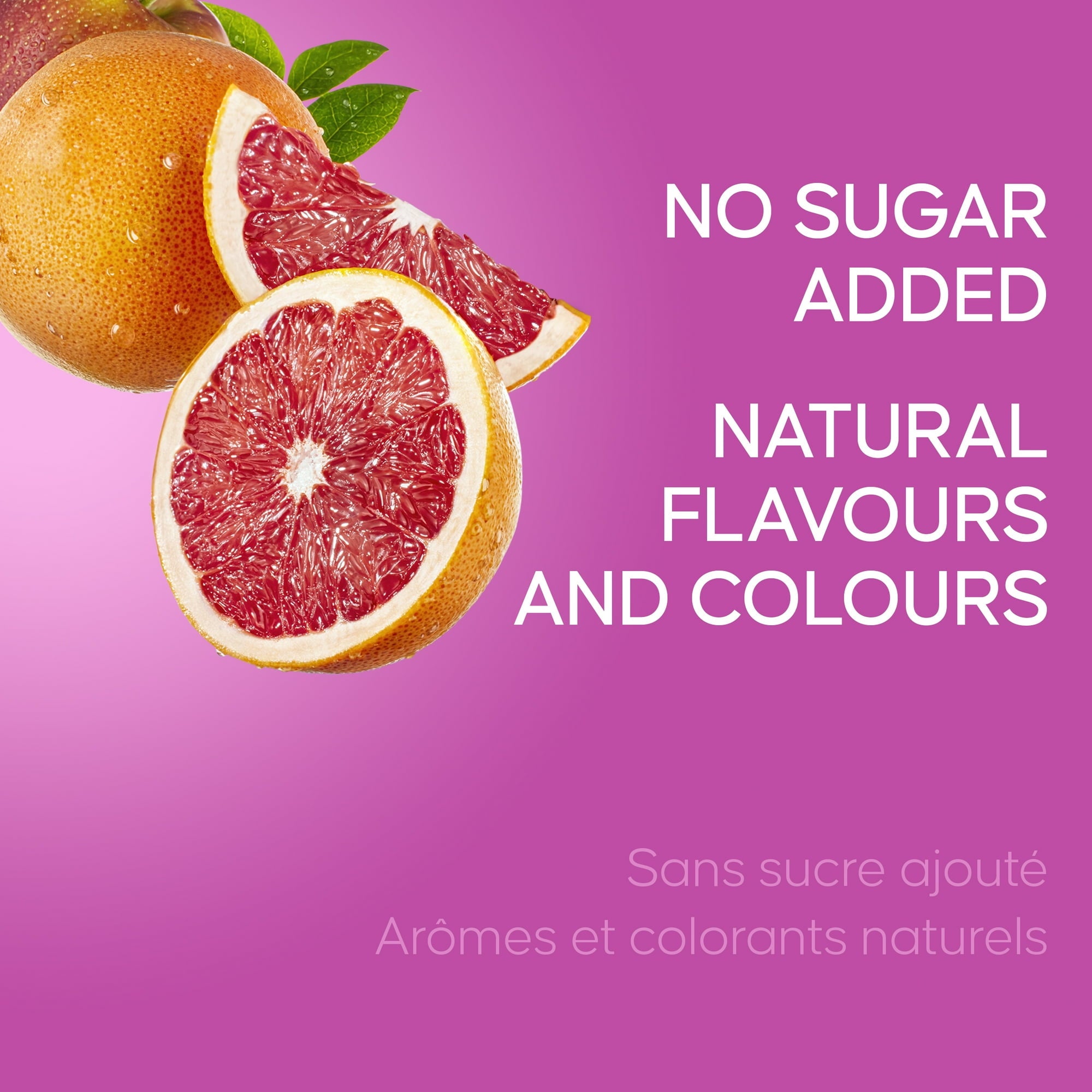SunRype Fruit Juice, Rio Red Grapefruit, No Sugar Added label