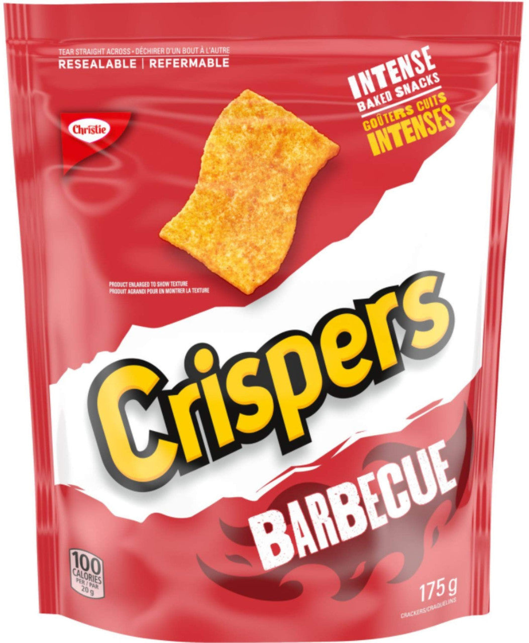 Christie Crispers Barbecue, 175g/6.2 oz., Pack of 3, {Imported from Canada}