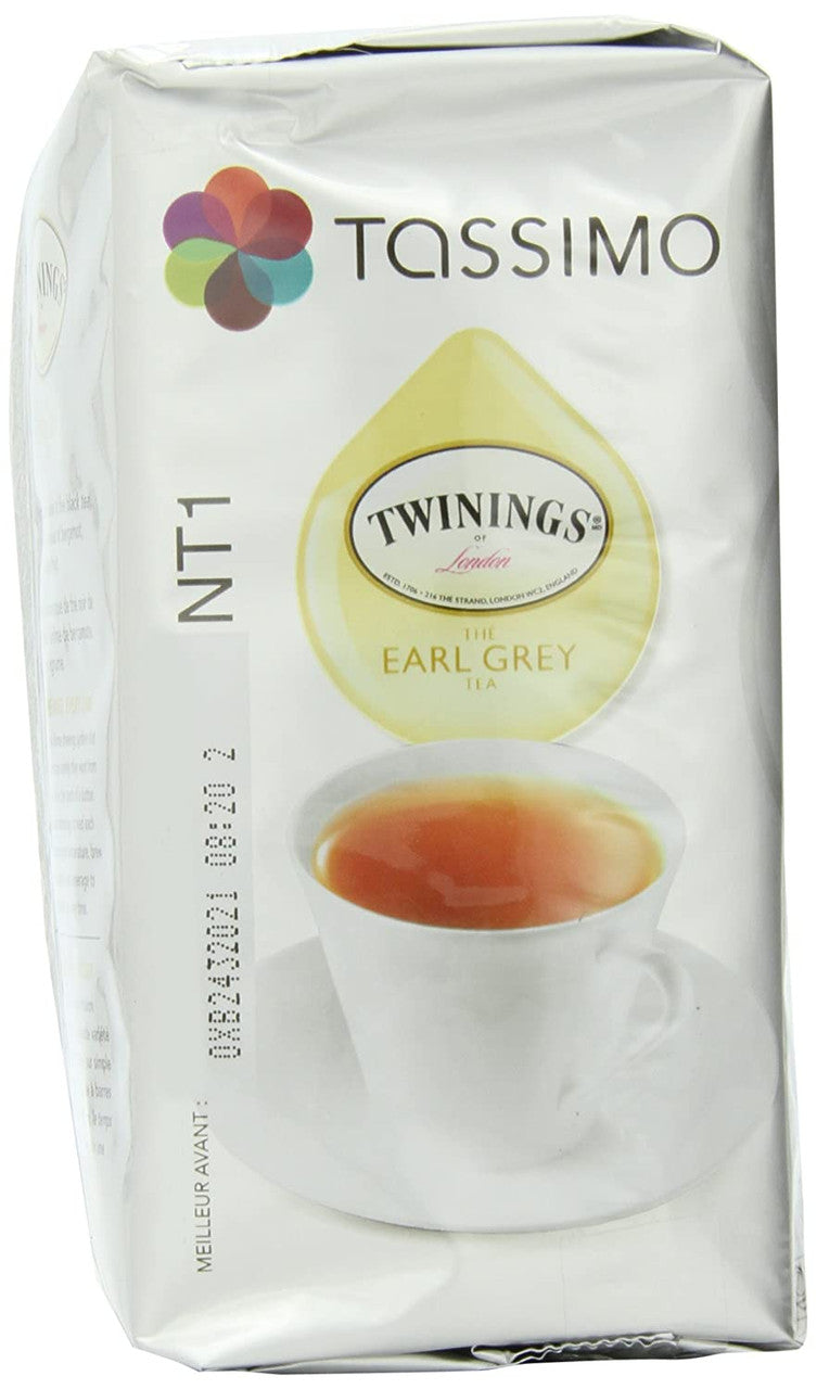 Tassimo Twinings Earl Grey Tea, 48 T-Discs (3 Boxes of 16 T-Discs)  {Imported from Canada}
