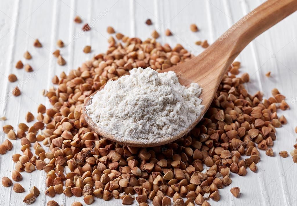 Cache Cuisine Organic Canadian Buckwheat Flour, 908g/2 lbs., Bag {Imported from Canada}
