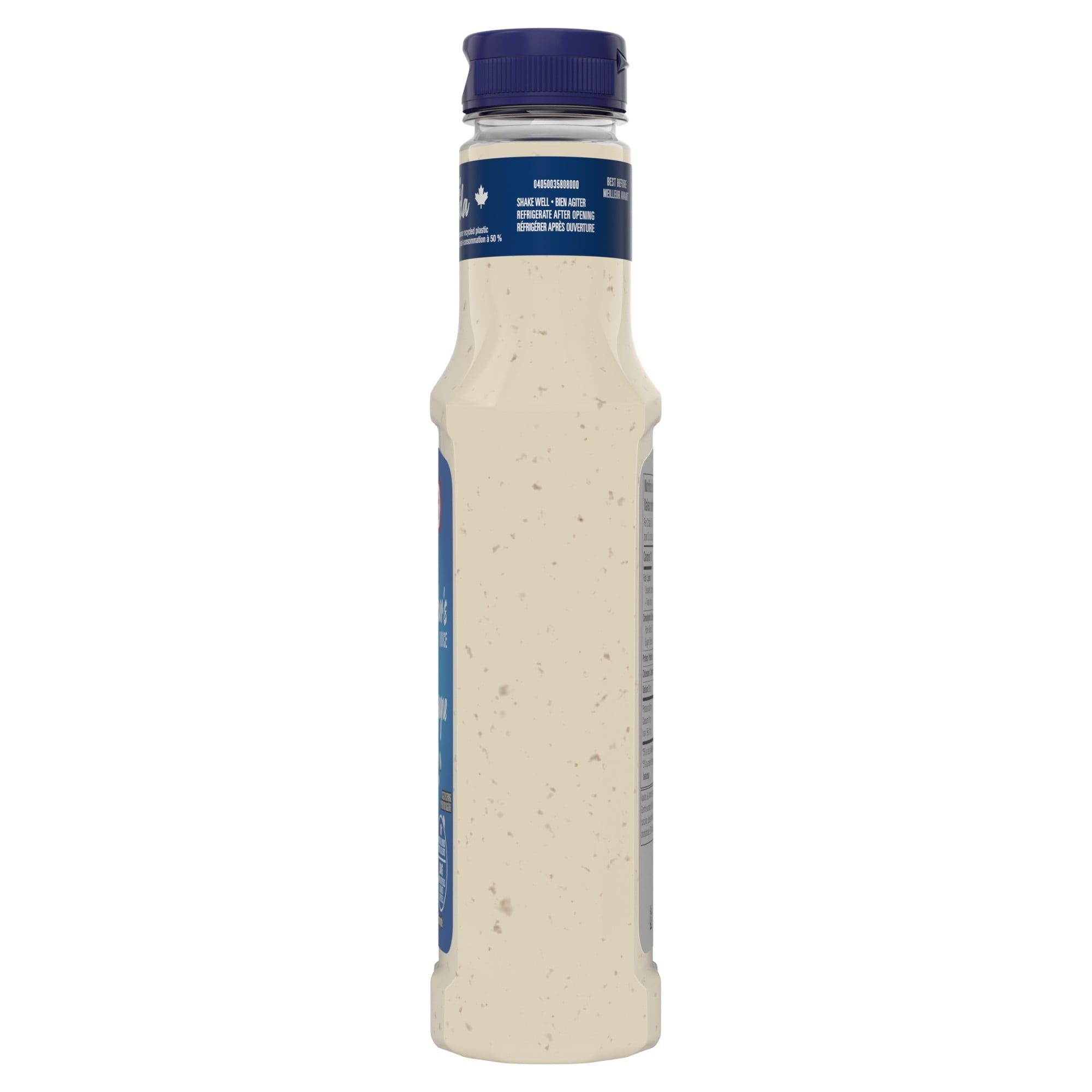 Kraft Rancher's Choice Dressing 425ml/14.4 oz., Bottle, side of bottle
