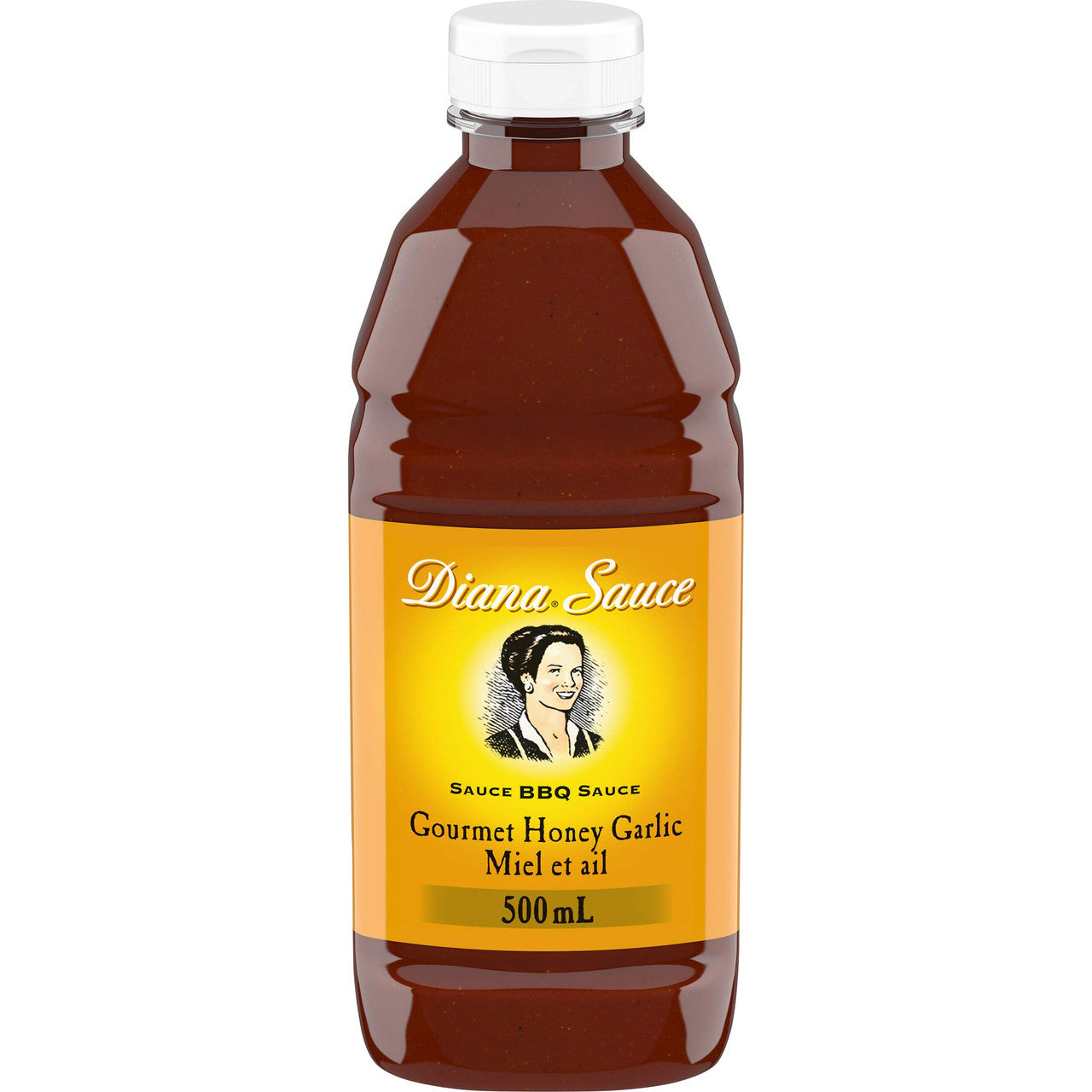 DIANA Sauce, Honey Garlic, 1ct,  500ml /16.9 oz  {Imported from Canada}