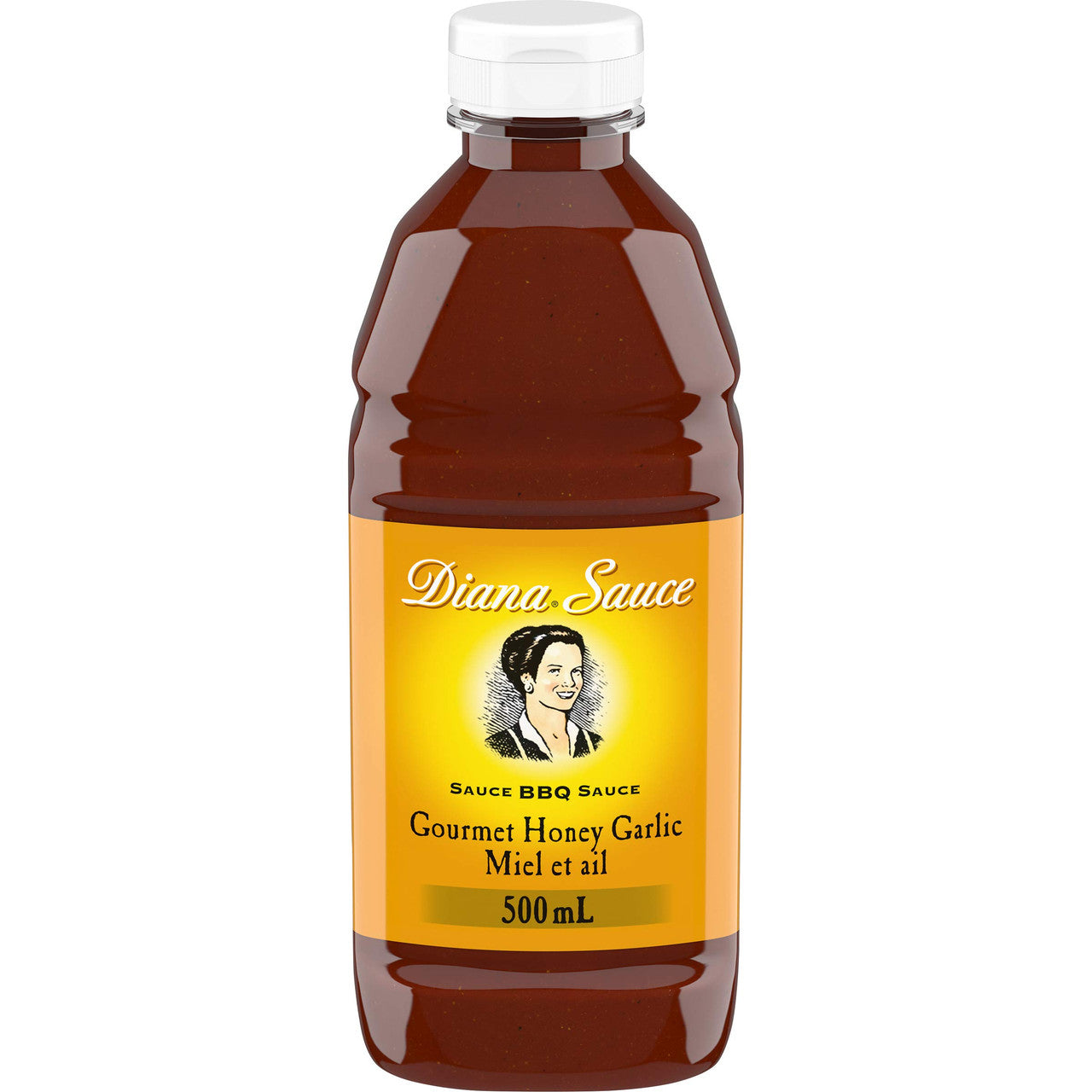 Diana Sauce, Honey Garlic Barbecue, 500mL (Pack of 10) {Imported from Canada}
