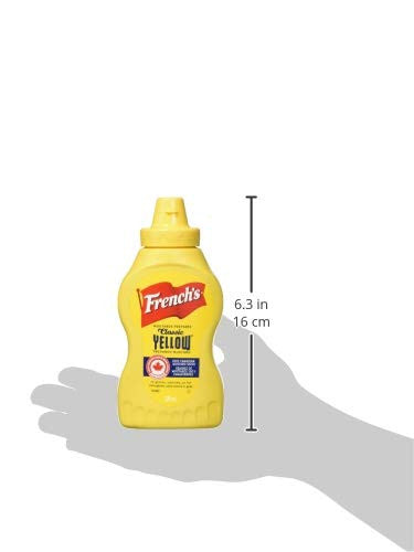 French's, Classic Yellow Mustard, 225ml/7.6 fl. oz., {Imported from Canada}