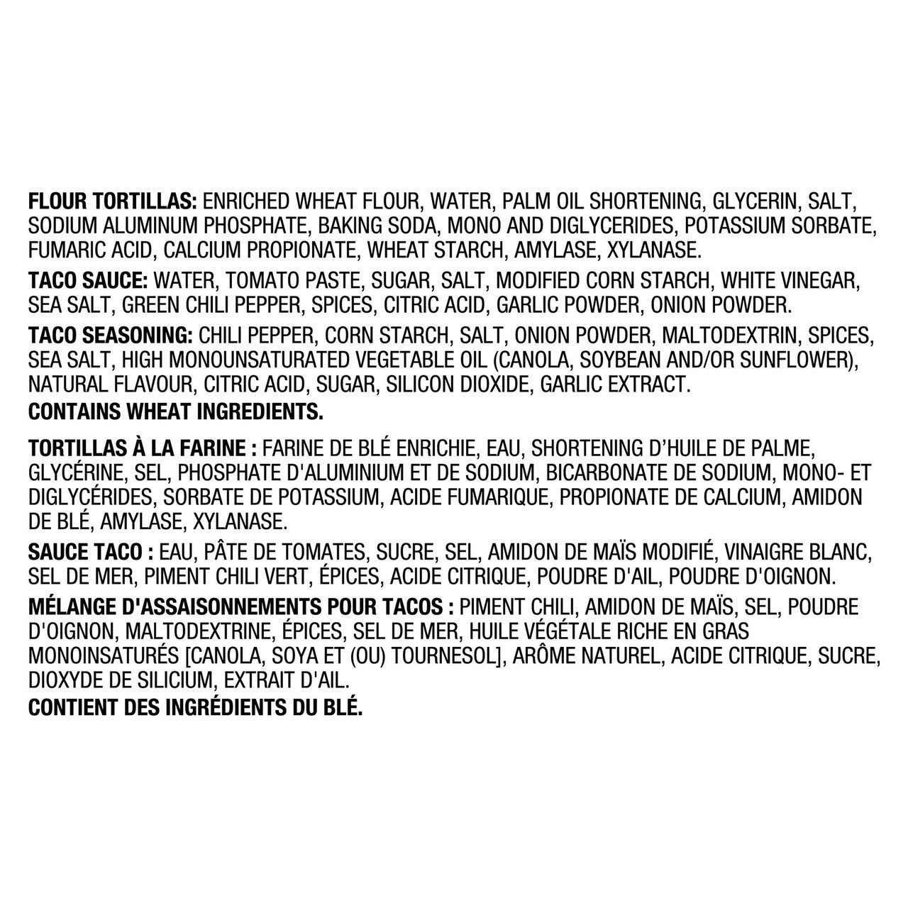 Old El Paso Tortilla Bowl Kit, 8 count per box, 309g/10.9 oz., Box {Imported from Canada}