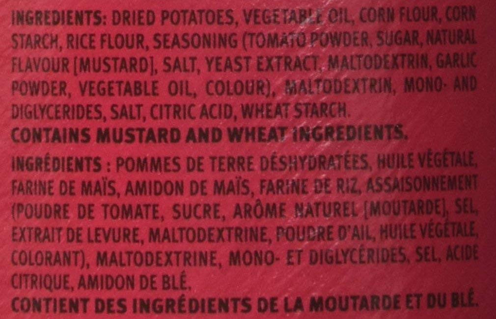 Pringles Potato Chips, Ketchup, 156 grams/5.50oz, {Imported from Canada}