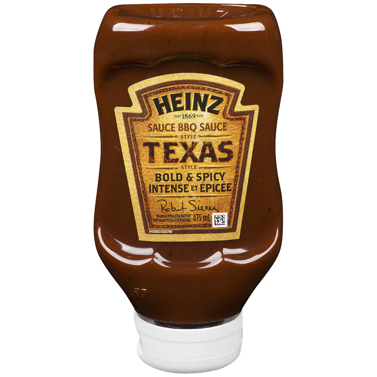 HEINZ Bold and Spicy Texas BBQ Sauce, 475ml/16.1 fl.oz., (Pack of 6), {Imported from Canada}