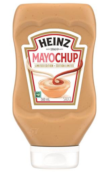 Kraft Heinz Mayochup Limited Edition 560ml/18.9oz, Pack of 2, (Imported from Canada)