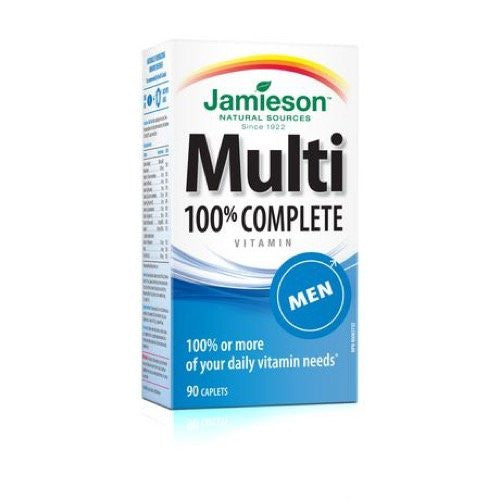 Jamieson Multi 100% Complete Vitamin - Men - 90's {Imported from Canada}
