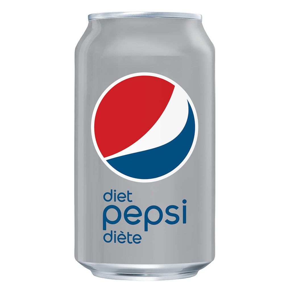 Diet Pepsi Soft Drink Pop Cans, 355mL/12oz., 12 Pack, {Imported from Canada}