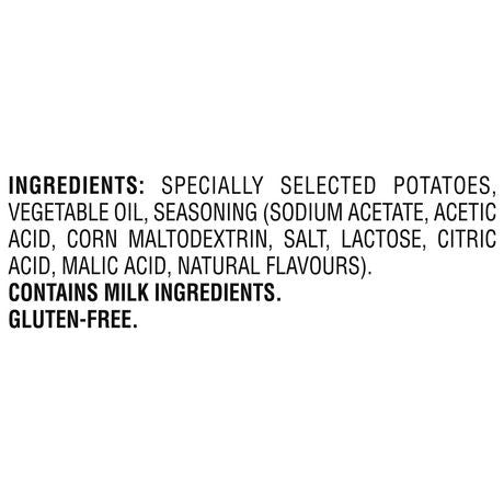 Lay's Potato Chips, Salt and Vinegar 235g/8.3 oz., {Imported from Canada}