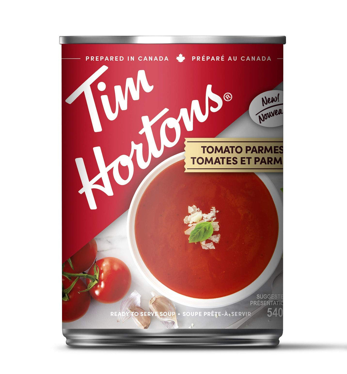 Tim Hortons Tomato Parmesan Tin of Soup, 540ml/18 fl. oz., {Imported
