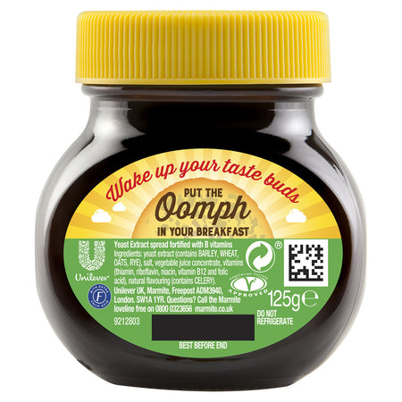 Marmite Yeast Extract Spread, 125g/4.4oz {Imported from Canada}