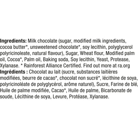 Nestle KitKat Snack Size Bars Ingredients