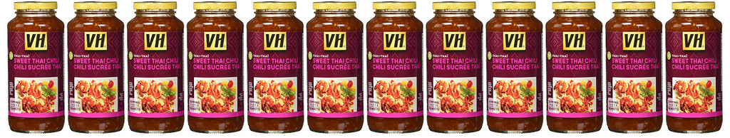 VH Sweet Thai Chili Dipping Sauce (12 Count), 341ml/11.5oz, Jars, {Imported from Canada}