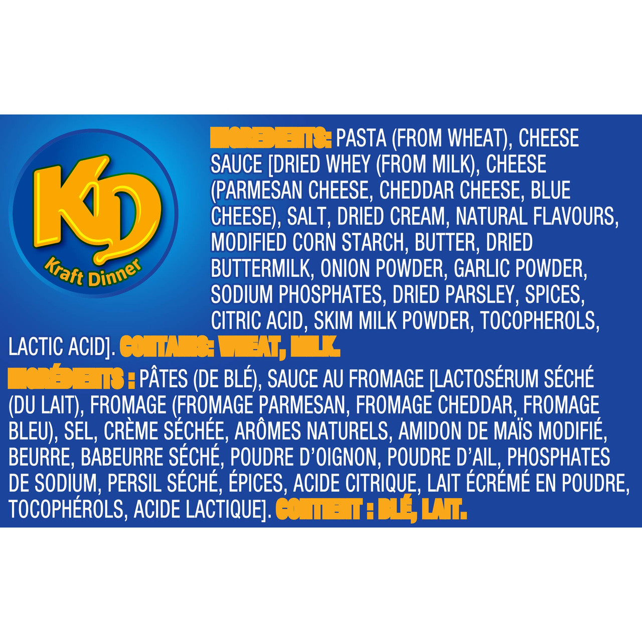 Kraft Dinner Alfredo Mac & Cheese, 175g/6.2oz., (24ct) {Imported from Canada}