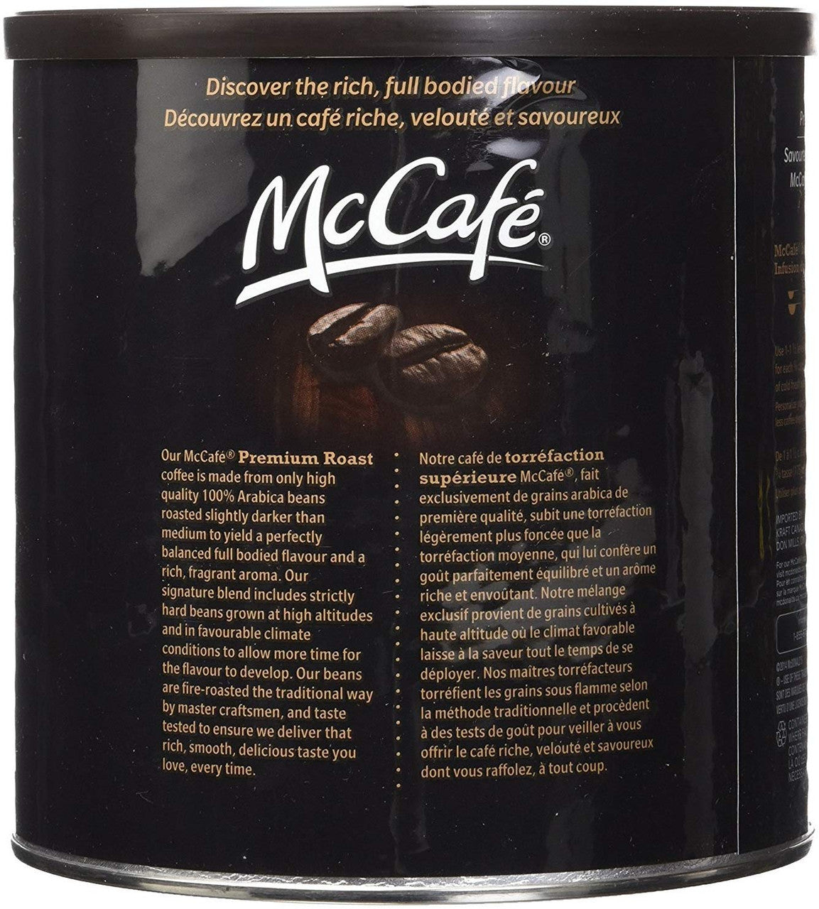 McCafé Premium Roast Coffee, Medium Dark Roast,1.36 kg/3 lbs. {Imported from Canada}