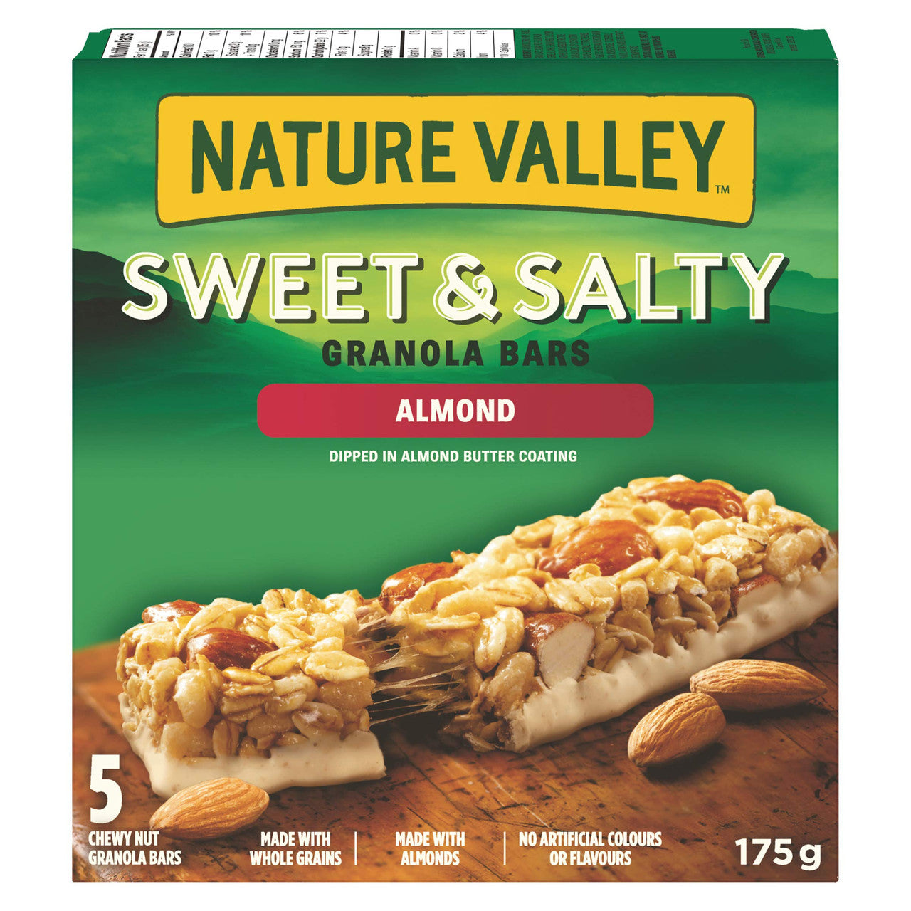 Nature Valley Sweet and Salty Almond, 5ct, 175g/6.17oz{Imported from Canada}