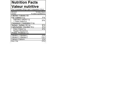 Dare Vinta Original Crackers, 250g/8.8oz., {Imported from Canada}