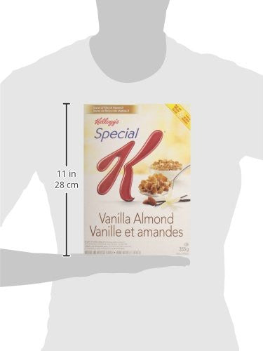 Kellogg's Special K Vanilla Almond Cereal 355g/12.5oz {Imported from Canada}