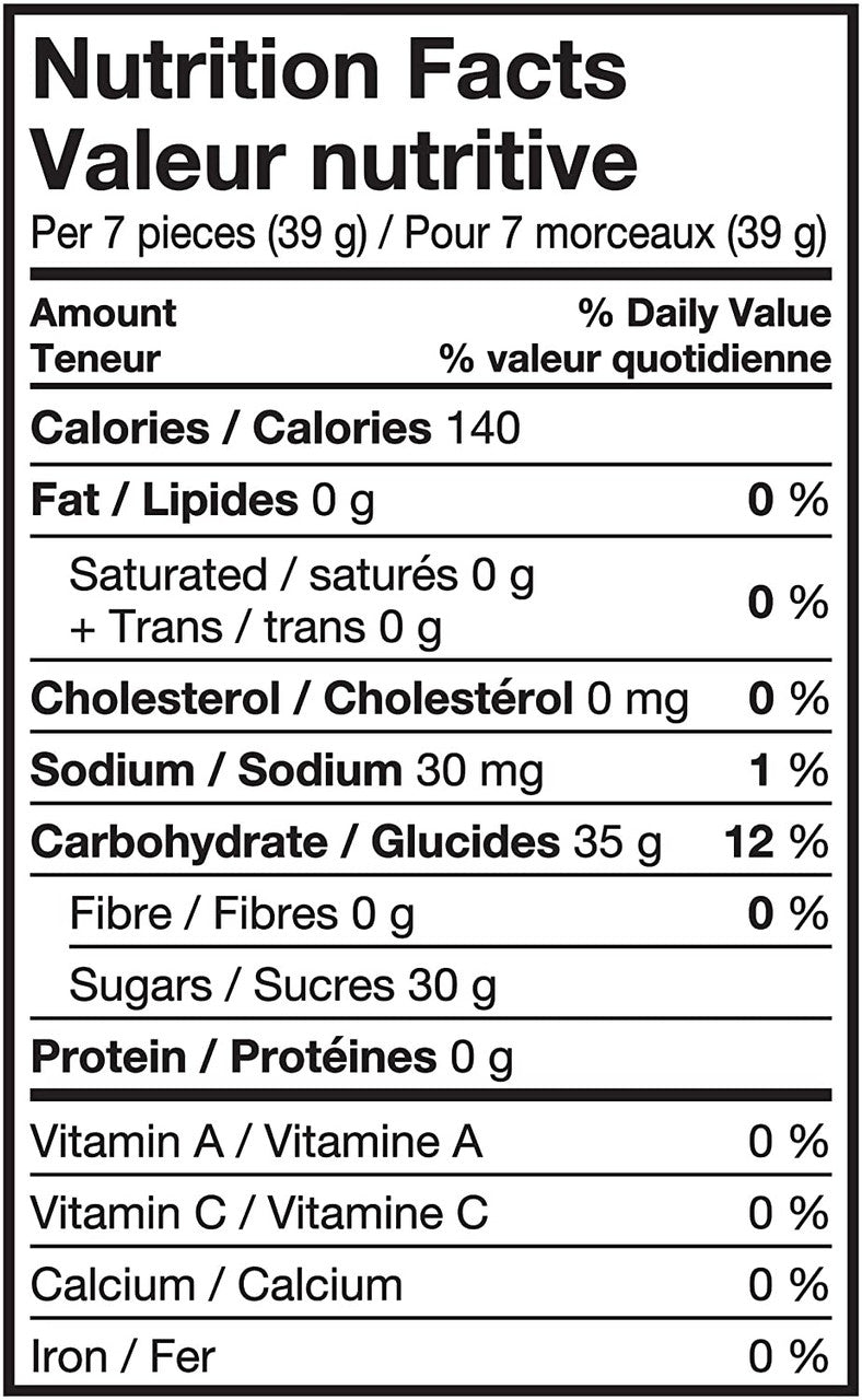 Maynards Sour Patch Kids Big Heads 185g/6.5oz., 9pk, {Imported from Canada}