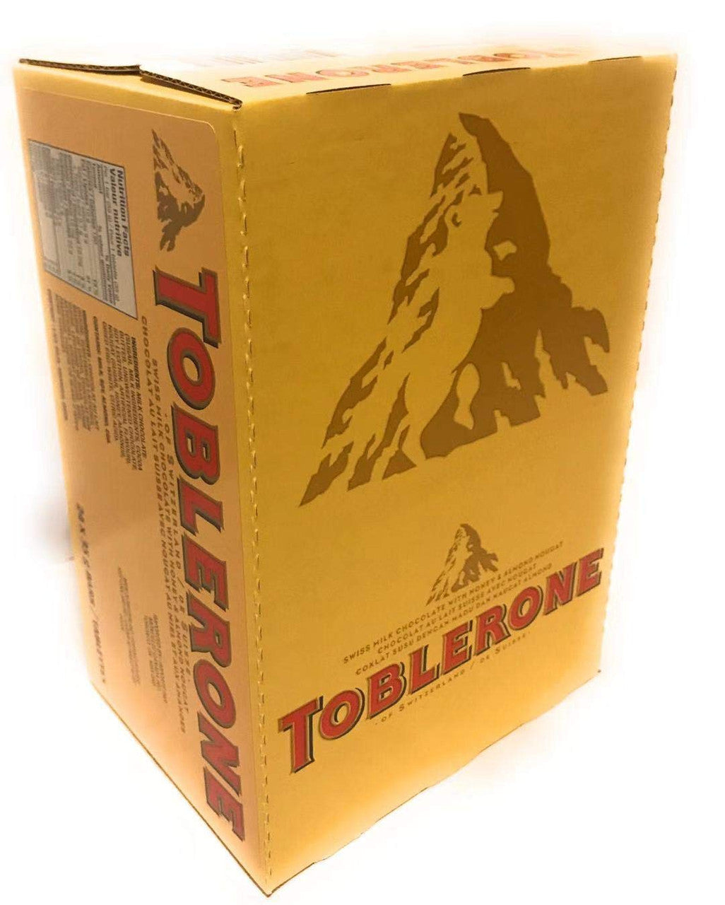 Toblerone Swiss Milk Chocolate - 24x35g (2 Boxes) {Imported from Canada}