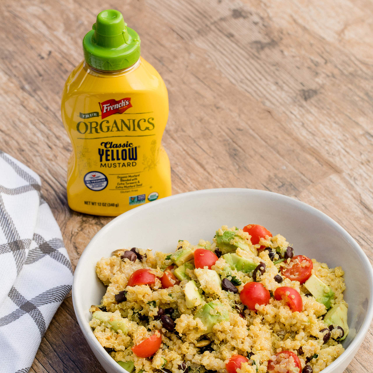 French's, Organic, Classic Yellow Mustard, 325ml/11oz., {Imported from Canada}