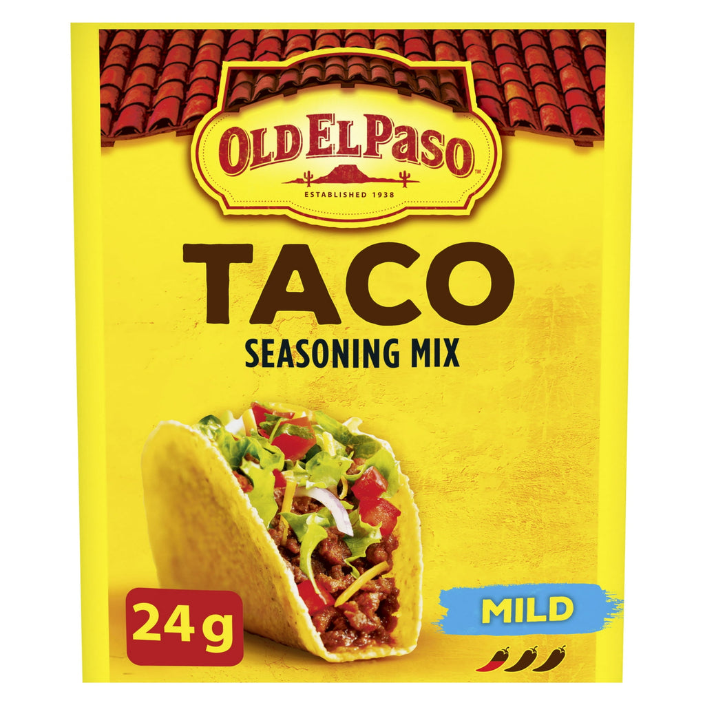 Old El Paso Taco Seasoning Mix, 24g/1 oz - Front