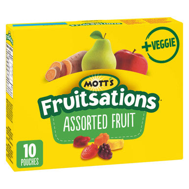 Motts Fruitsations + Veggie/Fruit Flavoured Snacks Gluten Free {Canadian}