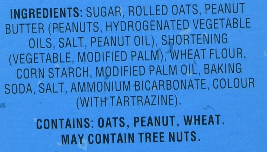Christie Pirate Oatmeal Peanut Butter Cookies, 300g/10.6 oz., {Imported from Canada}