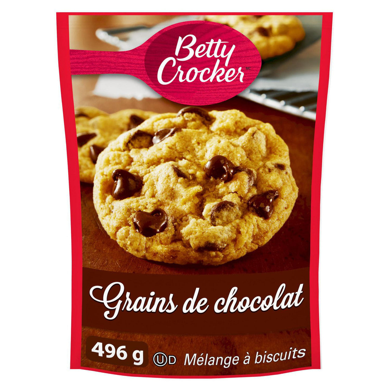 Betty Crocker Chocolate Chip Cookie Mix, 496g/17 oz. Box {Imported from Canada}