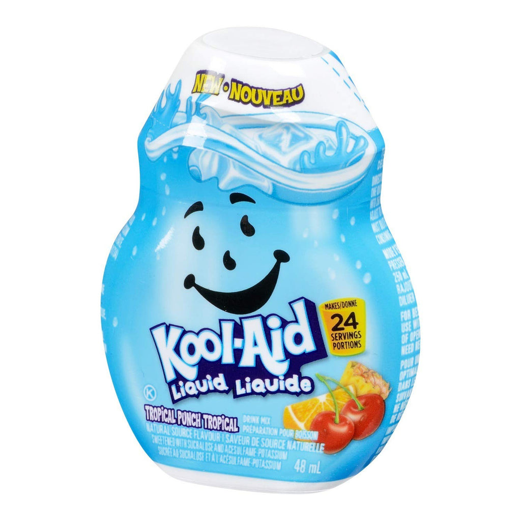 Kool-Aid Tropical Punch Liquid Drink Mix, 48mL/1.6 fl. oz., {Imported from Canada}