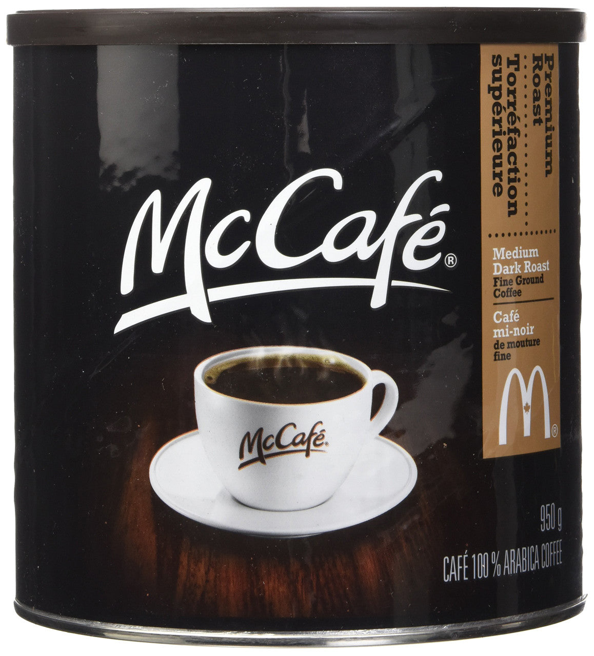 McCAFE Premium Medium Dark Roast Ground Coffee 950G {Imported from Canada}