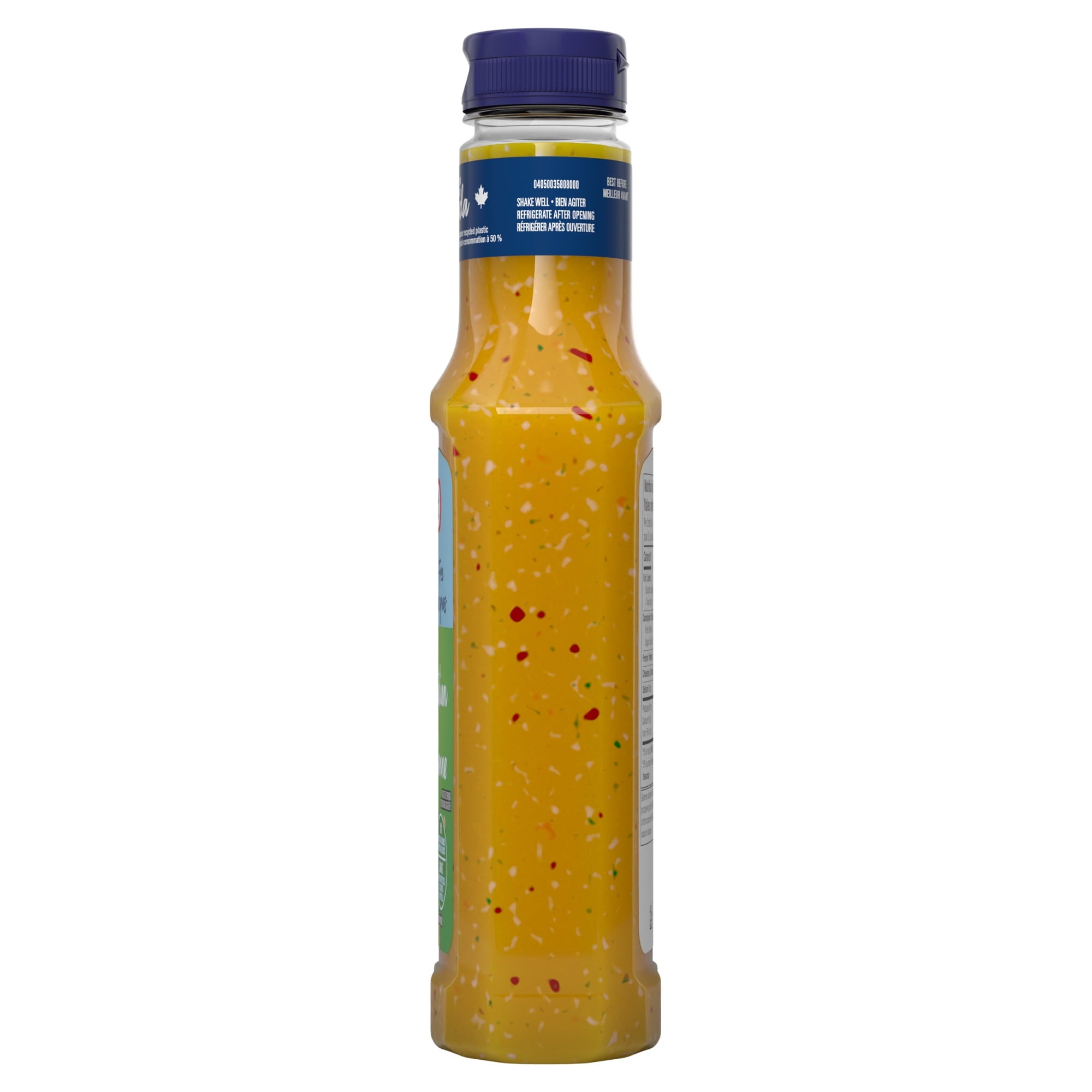 Kraft Fat-Free Italian Dressing 425ml/14.4 oz., Bottle, side of bottle