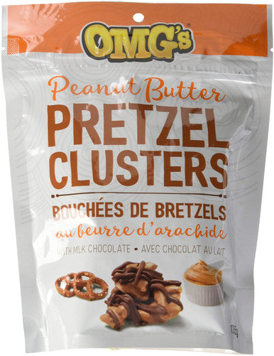 OMG's Clusters  Peanut Butter Pretzel  135g/4.8oz {Imported from Canada}