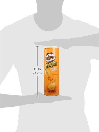 Pringles Cheddar Cheese Chips, 156g/5.5oz, (Imported from Canada)