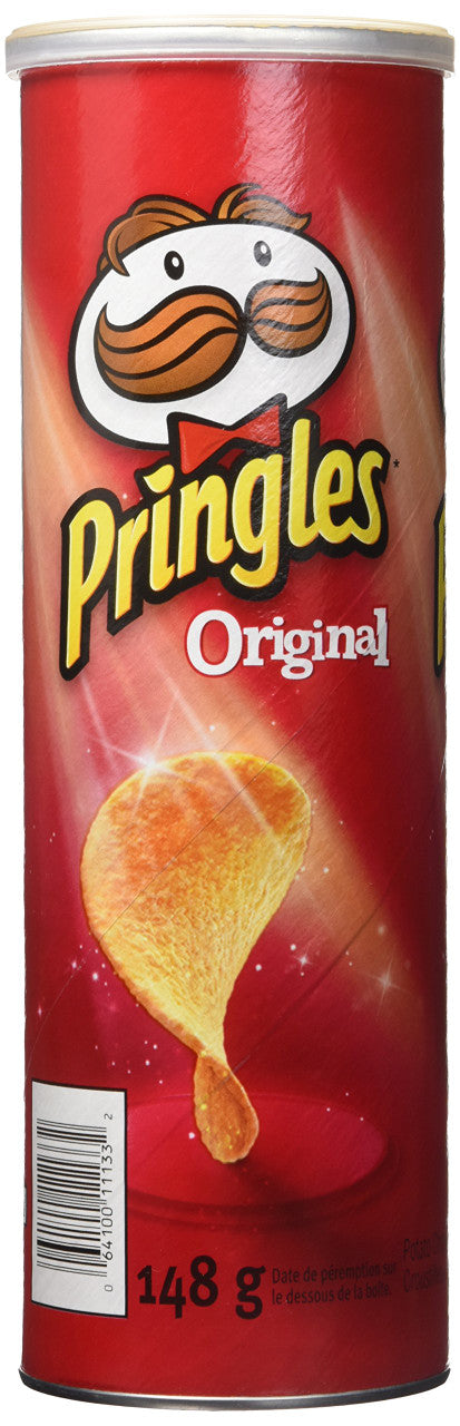 Pringles The Original Potato Chips, 148g/5.2 oz., {Imported from Canada ...