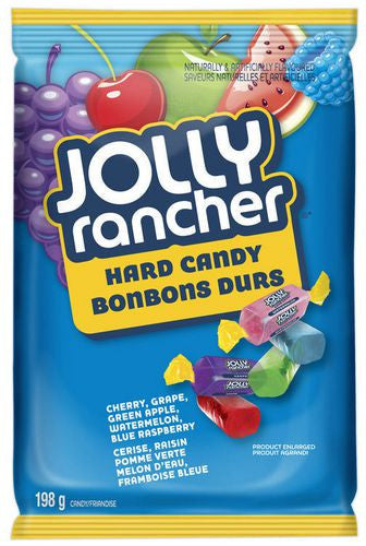 Jolly Rancher Hard Tropical & Original, 198g/7 oz., Combo Pack of 1 Each, {Imported from Canada}