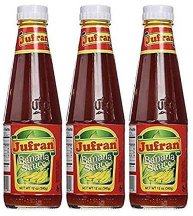 Jufran Banana Sauce Mild 340g/12 oz. (3 pack) {Imported from Canada}