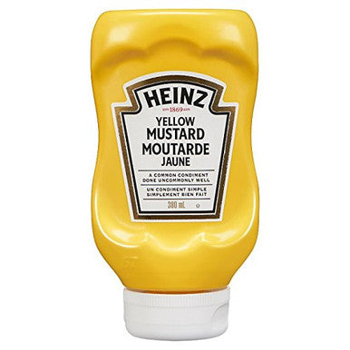Heinz Yellow Mustard, 380mL/12.8oz., {Imported from Canada}