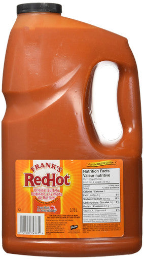 Frank's RedHot Hot Sauce Buffalo Wings Sauce 3.78L/1 Gallon {Imported from Canada}