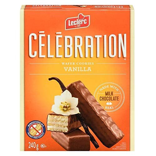 Leclerc Celebration Graham Cookies S'Mores Style Truffle, 240g/8.5 oz, {Imported from Canada}